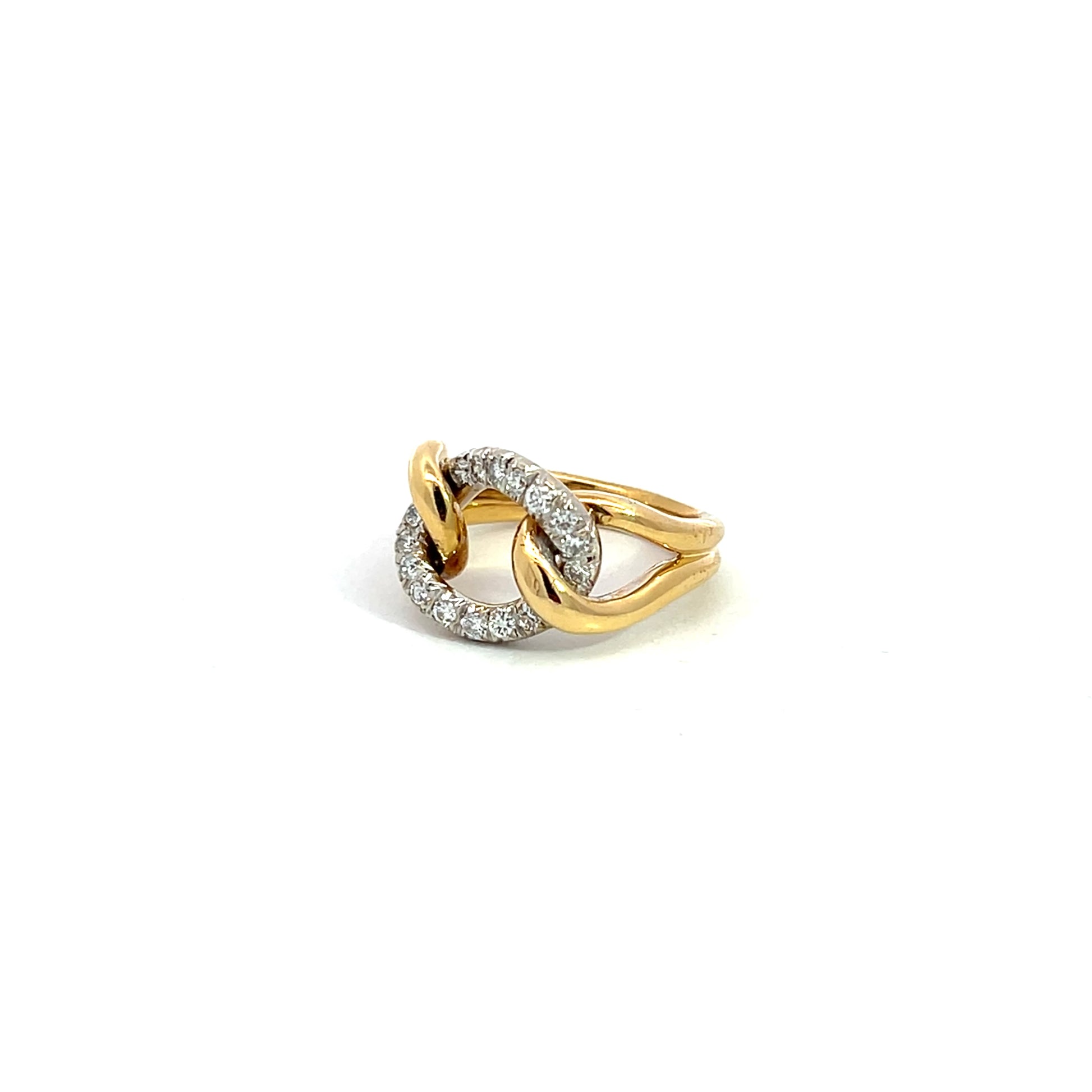 Diamond Knot Ring