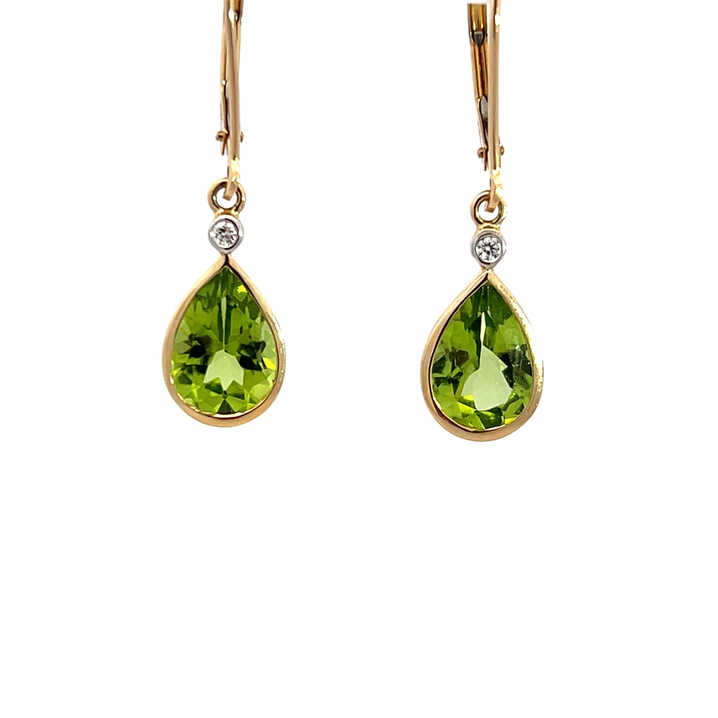 Peridot Drop Earrings