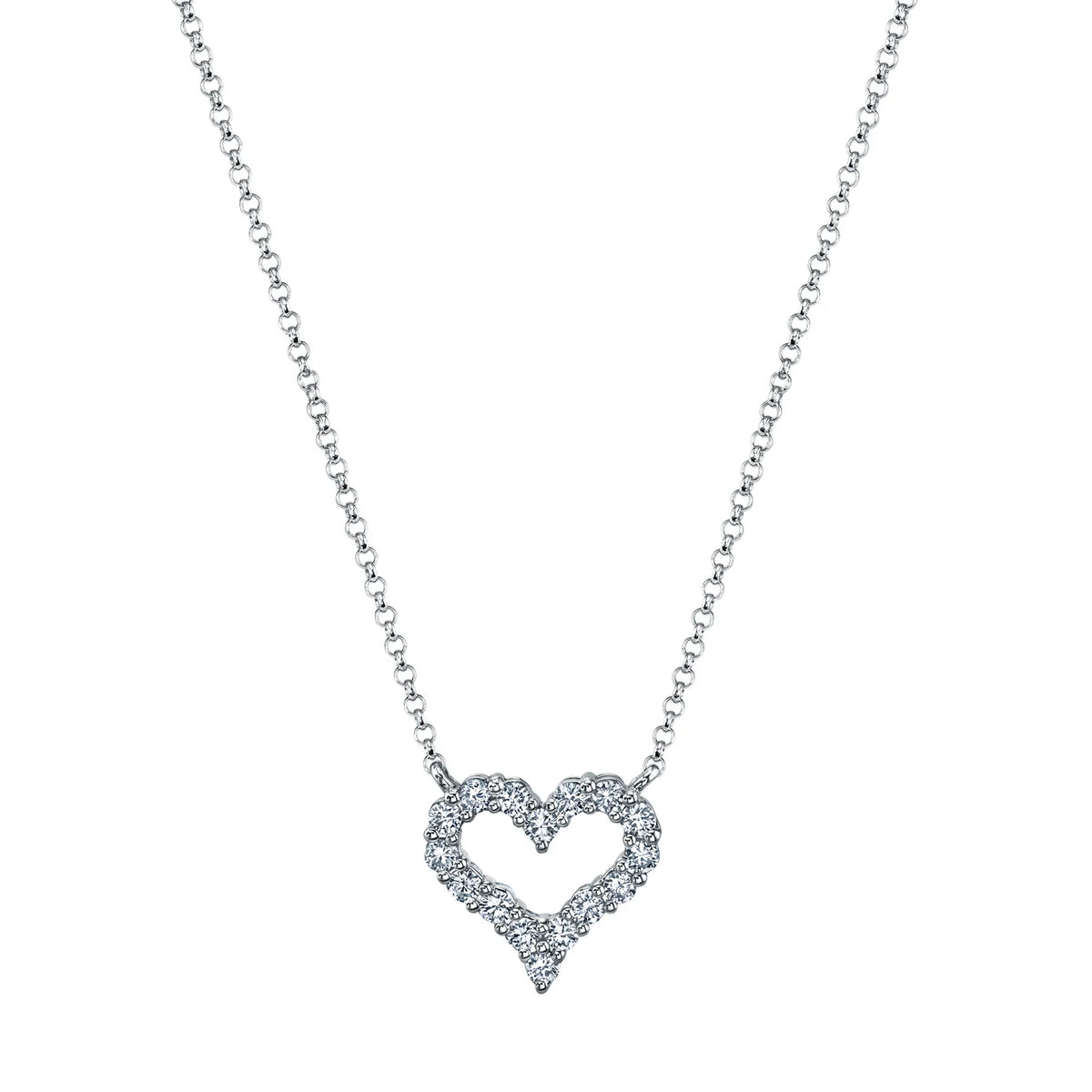 Diamond Heart Necklace
