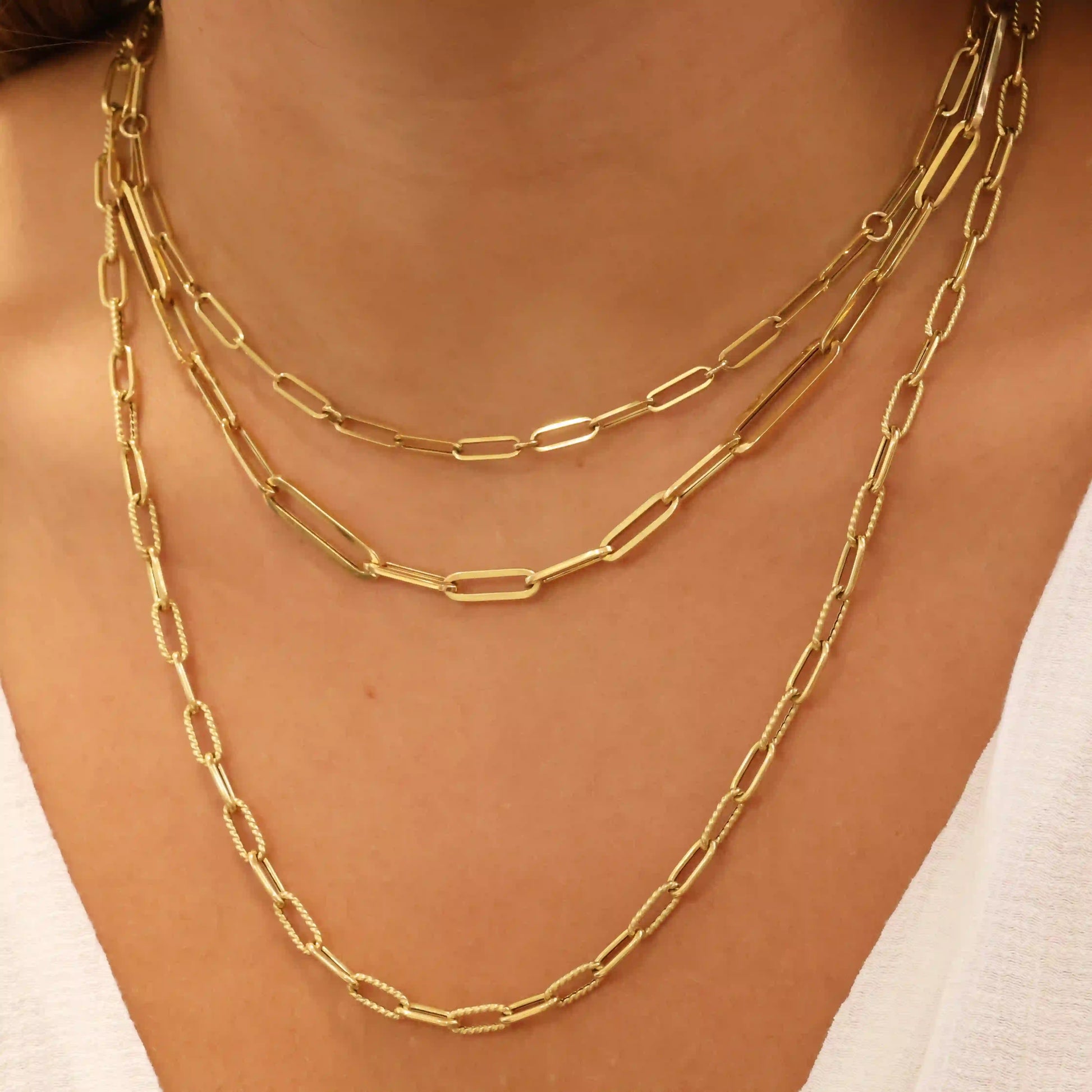 Paperclip Link Chain