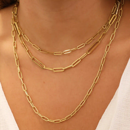 Paperclip Link Chain