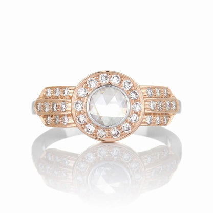  Rose Cut Diamond Ring