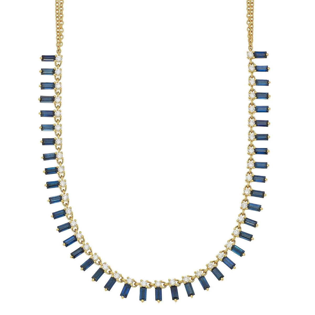 Blue Sapphire Necklace