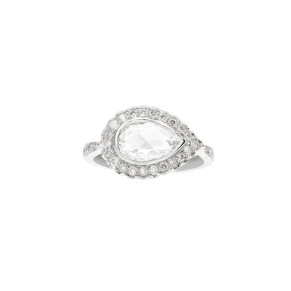 Sethi Couture Victoria White Diamond Ring