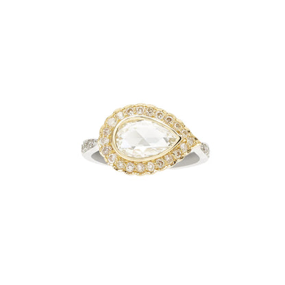 Sethi Couture Victoria White Diamond Ring