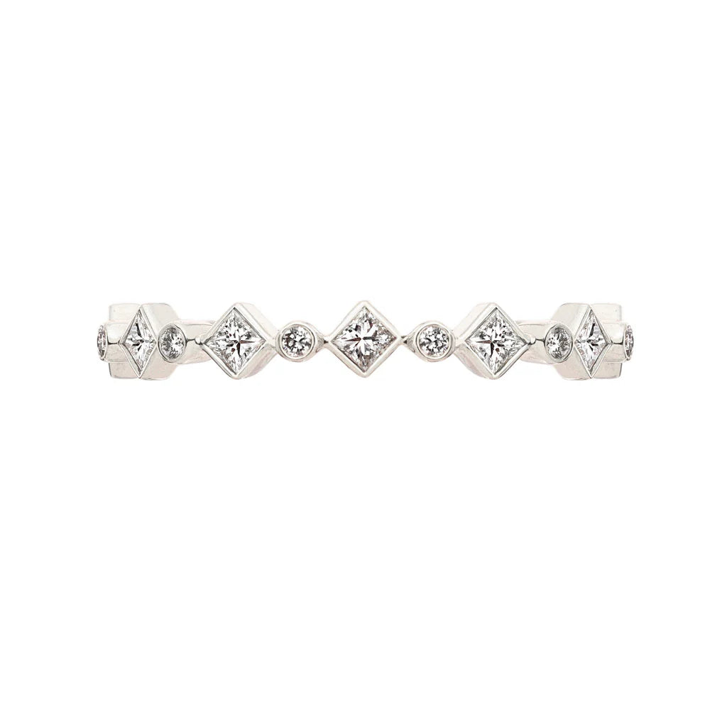 Catherine White Diamond Band
