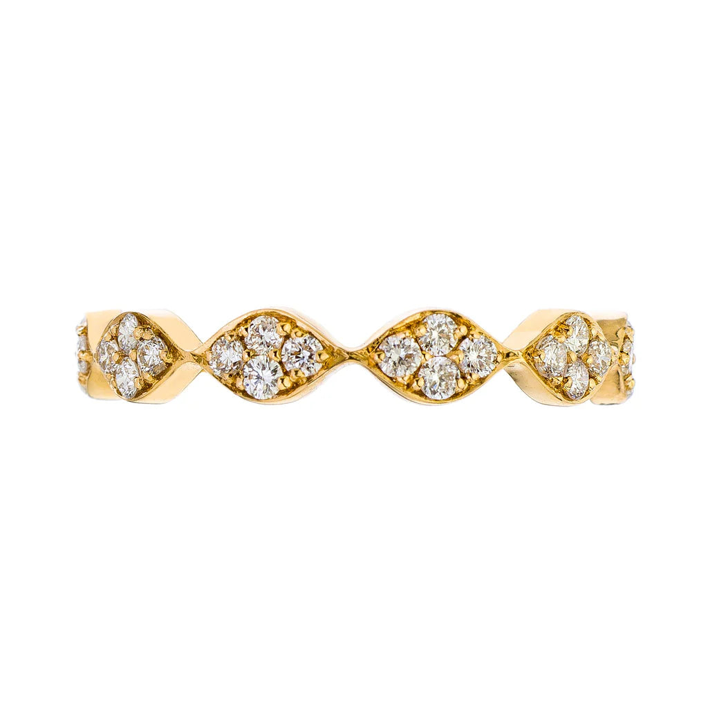 Darcy White Diamond Band