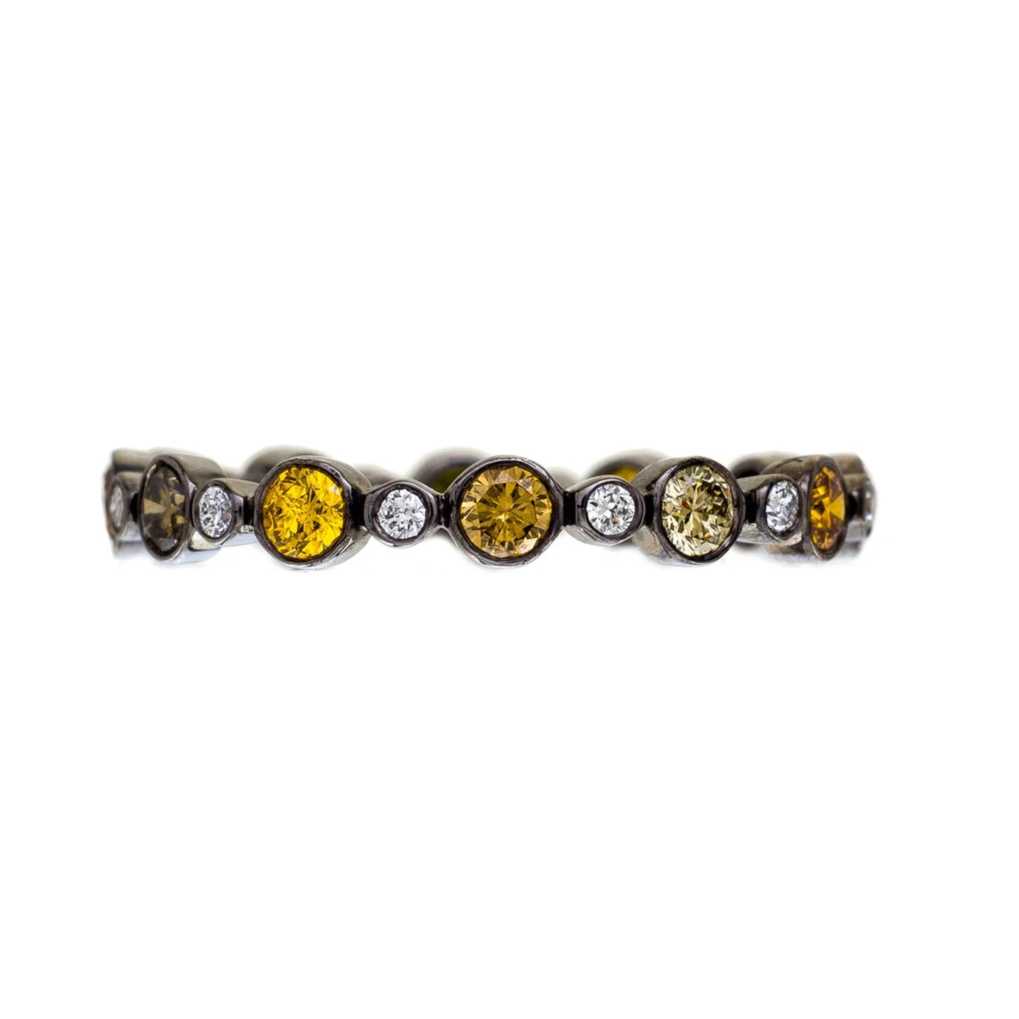 Multi-Color Diamond Band