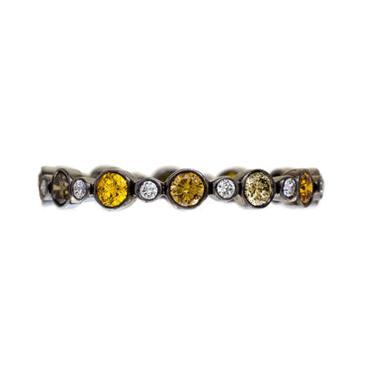 Multi-Color Diamond Band