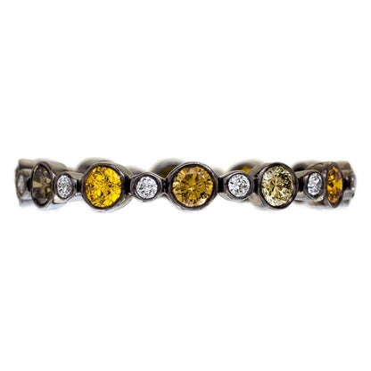 Multi-Color Diamond Band