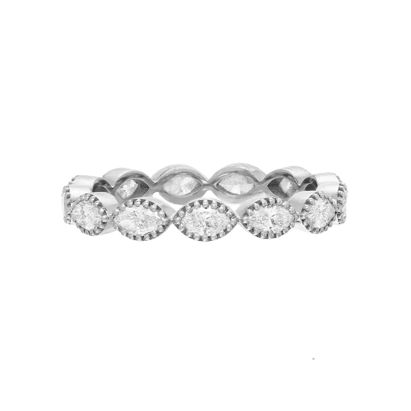 Maria White Diamond Band
