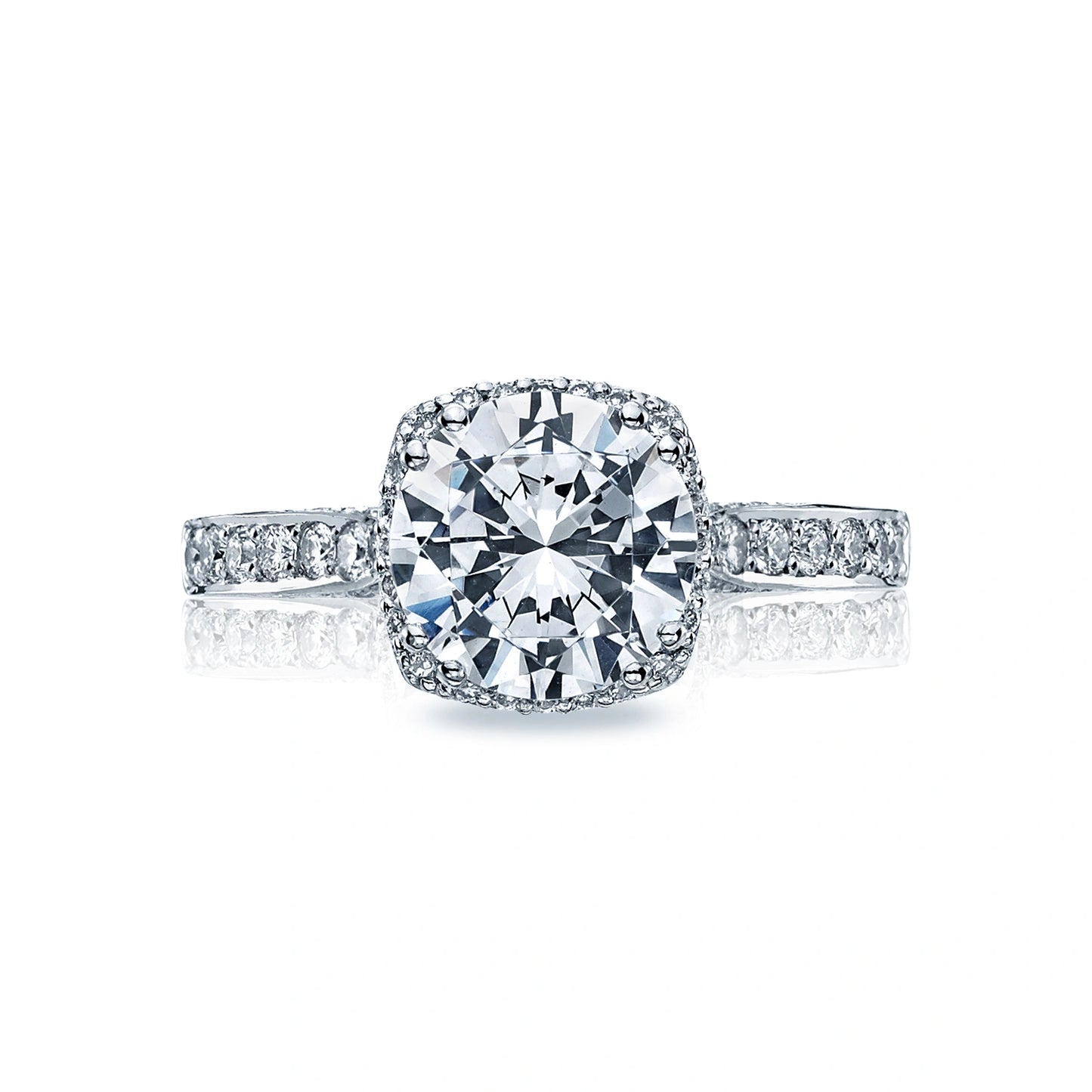 Round Bloom Engagement Ring