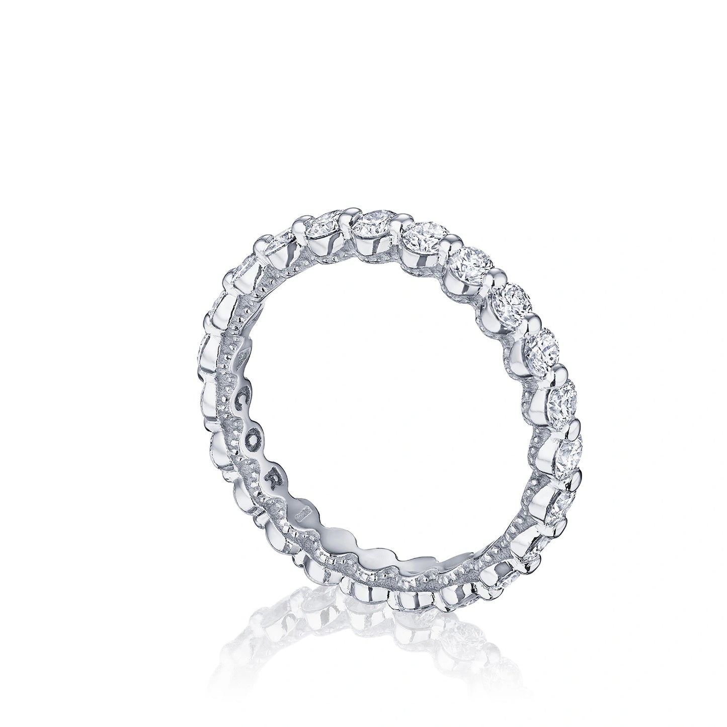 Two-Prong Diamond Band