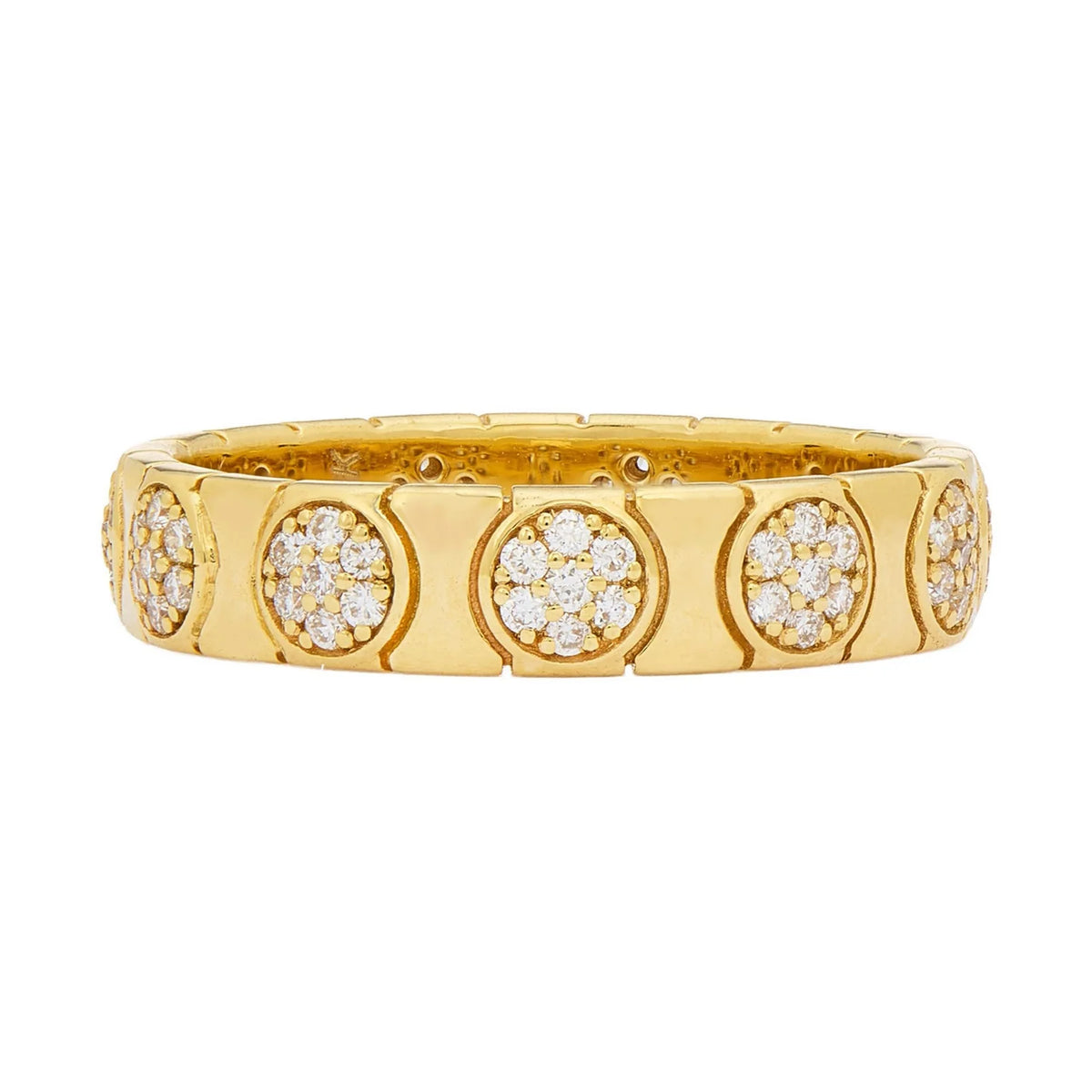 Cleo White Diamond Band