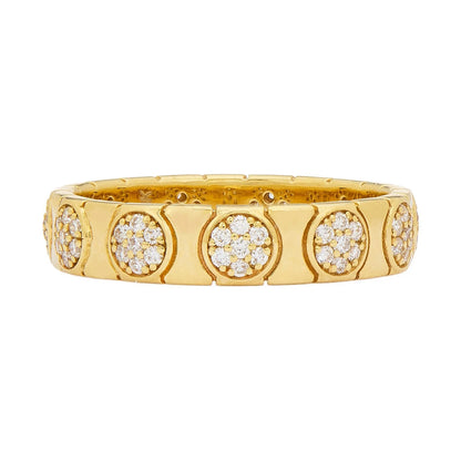 Cleo White Diamond Band