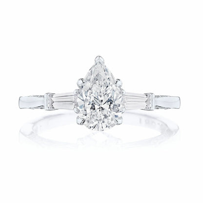 Tacori Simply TACORI | Pear 3-Stone Engagement Ring