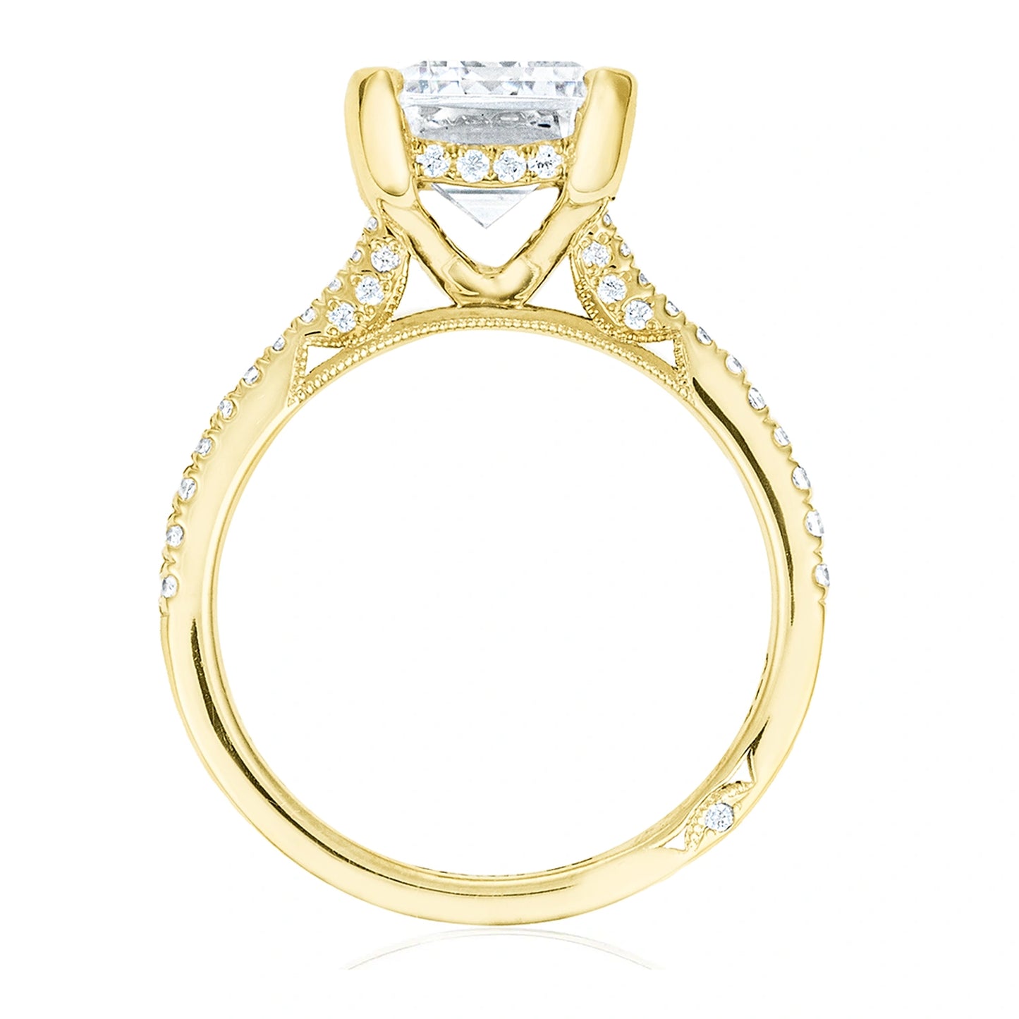Emerald Solitaire Engagement Ring