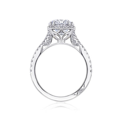 Round Bloom Engagement Ring