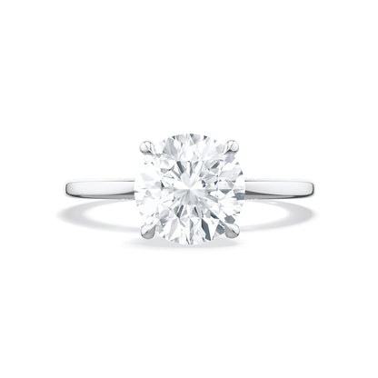  Round Solitaire Engagement Ring