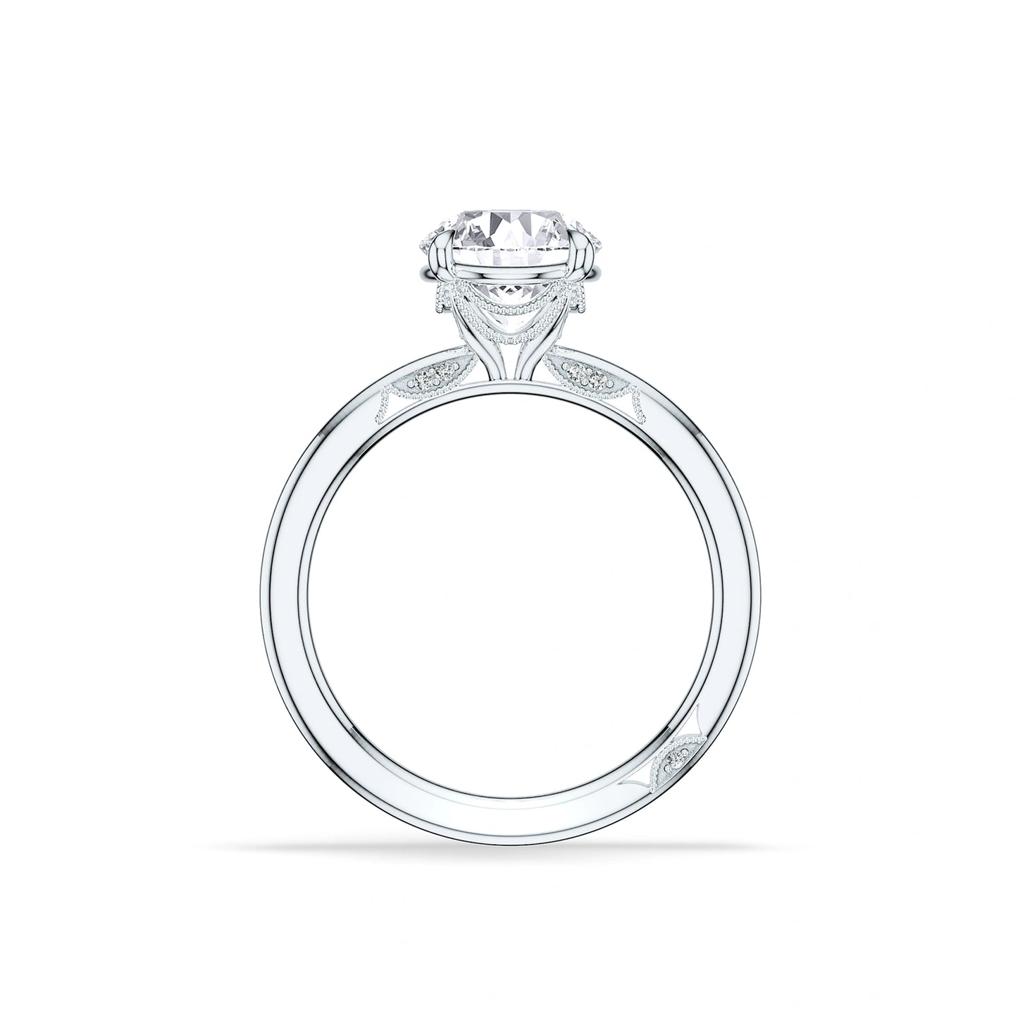  Round Solitaire Engagement Ring