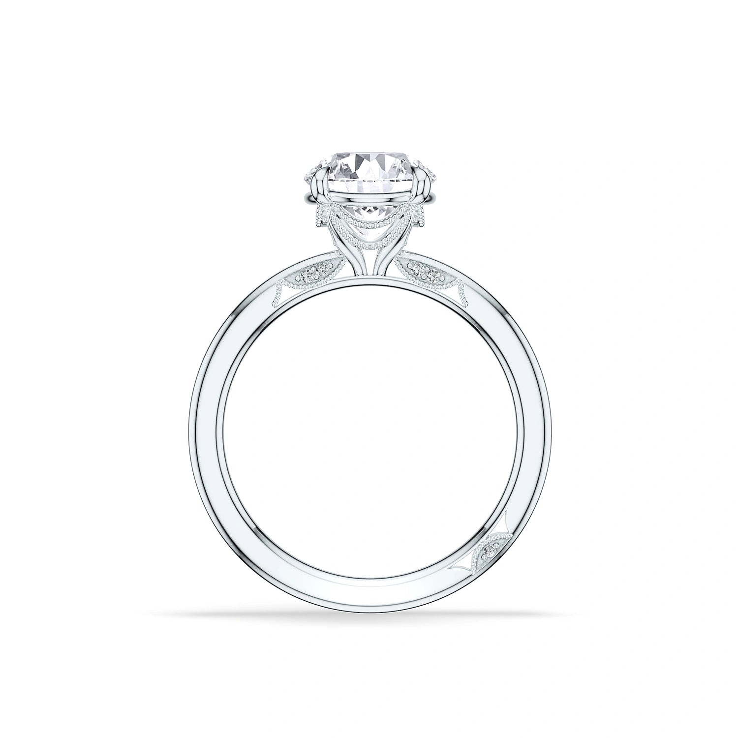  Round Solitaire Engagement Ring