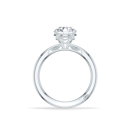  Round Solitaire Engagement Ring
