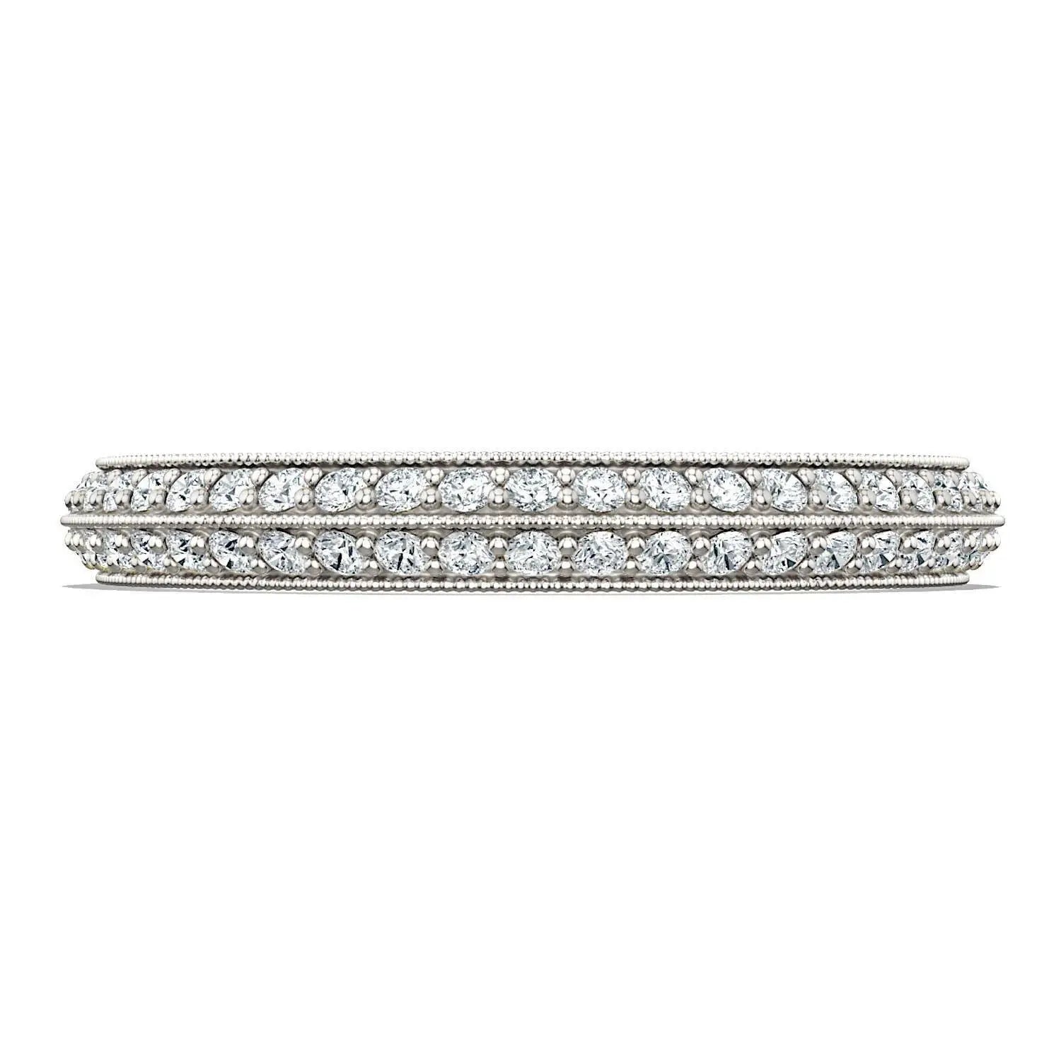  Knife Edge Wedding Band