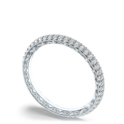  Knife Edge Wedding Band