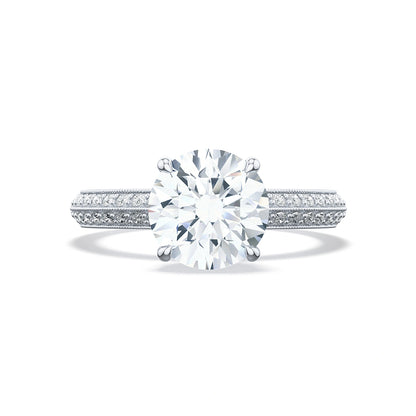 Round Solitaire Engagement Ring