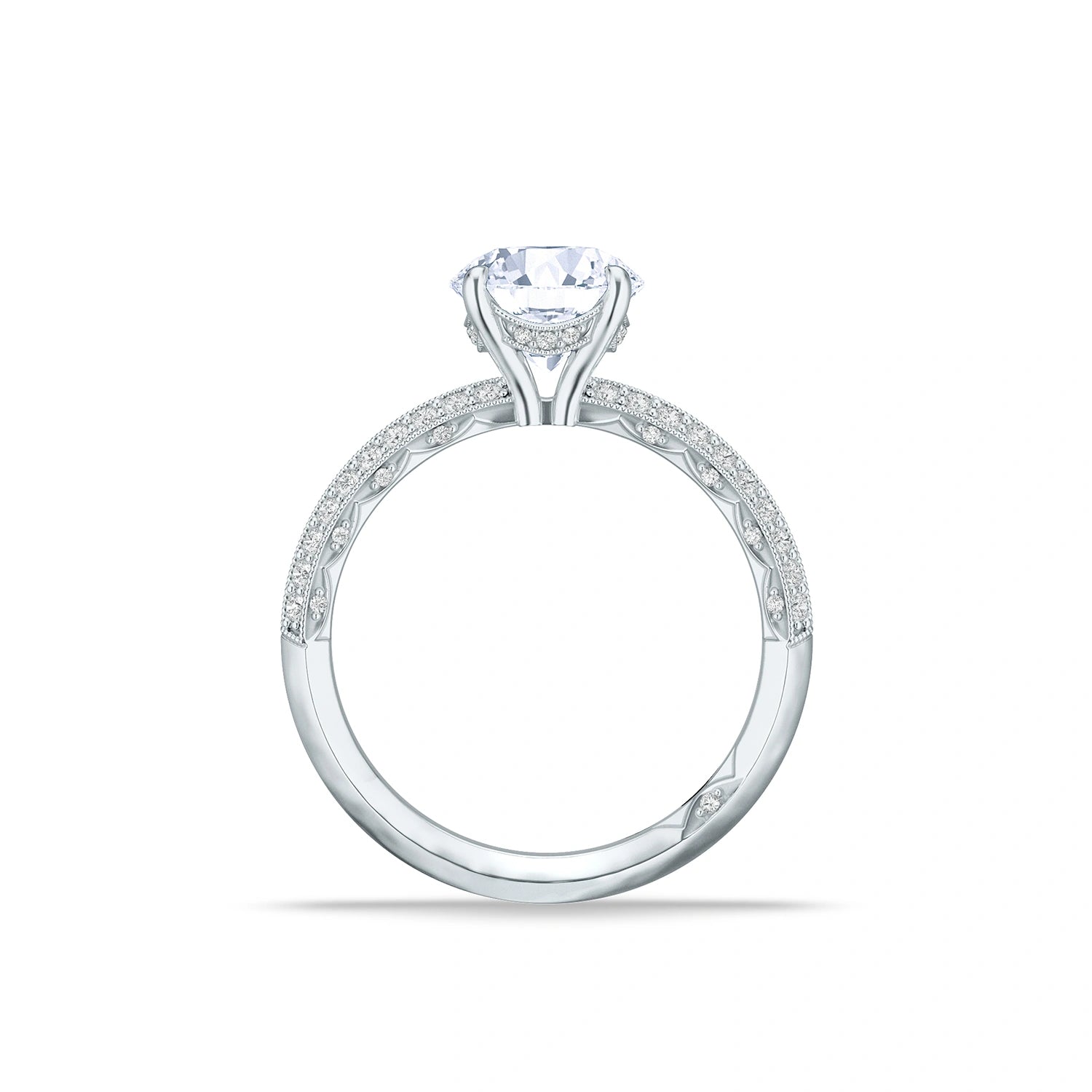 Round Solitaire Engagement Ring