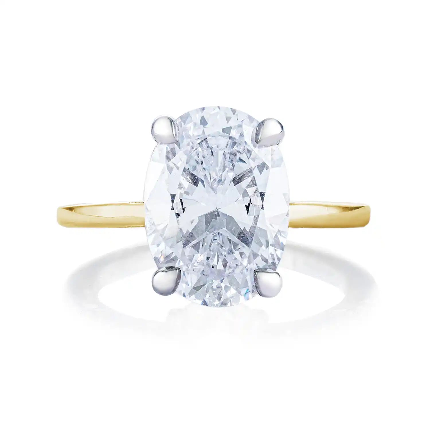 Oval Solitaire Engagement Ring