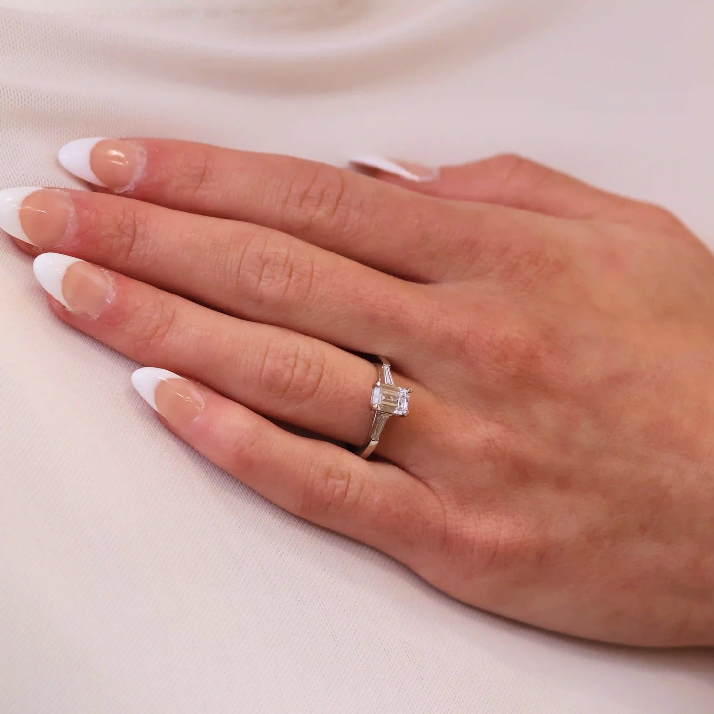 Emerald Cut Engagement Ring