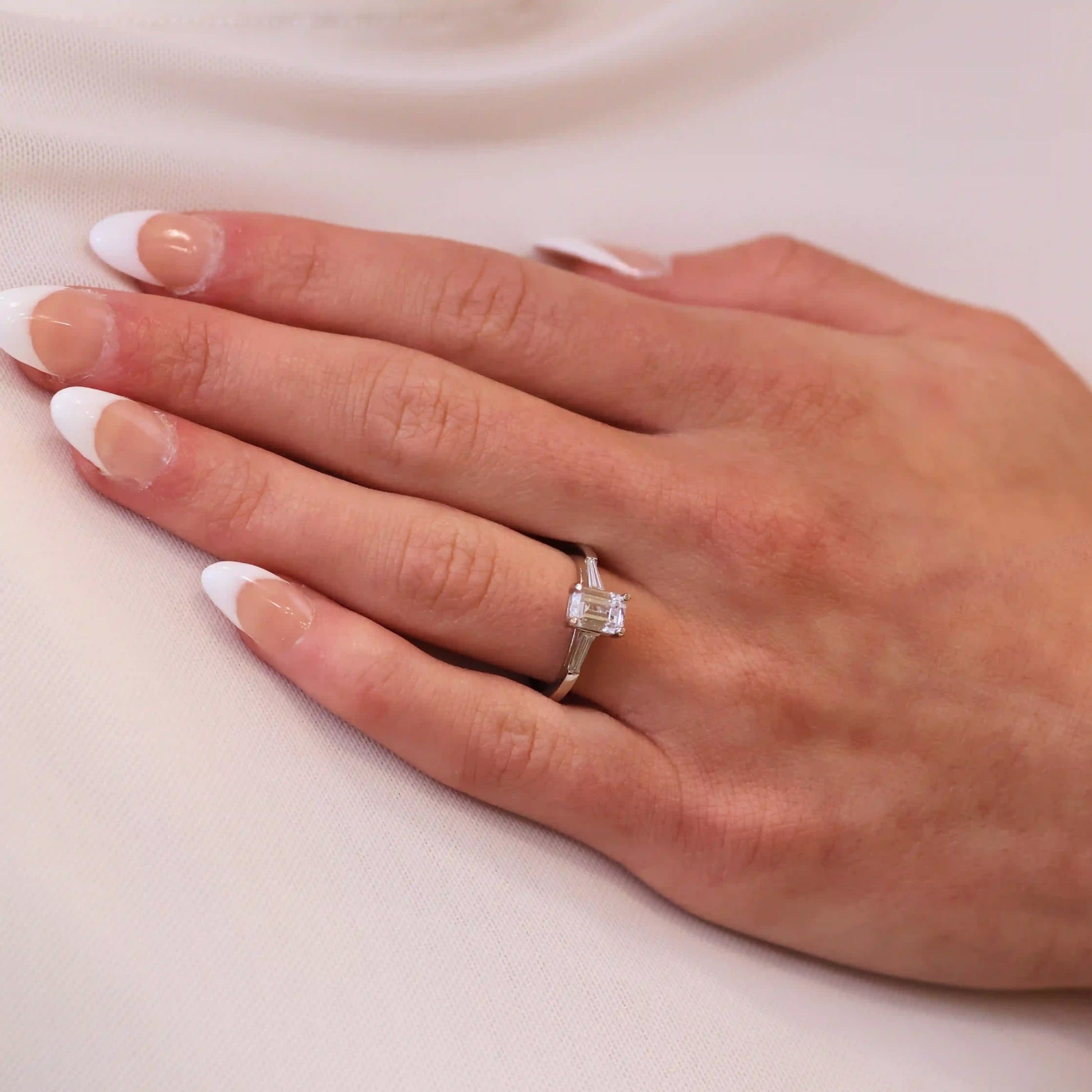 Emerald Cut Engagement Ring