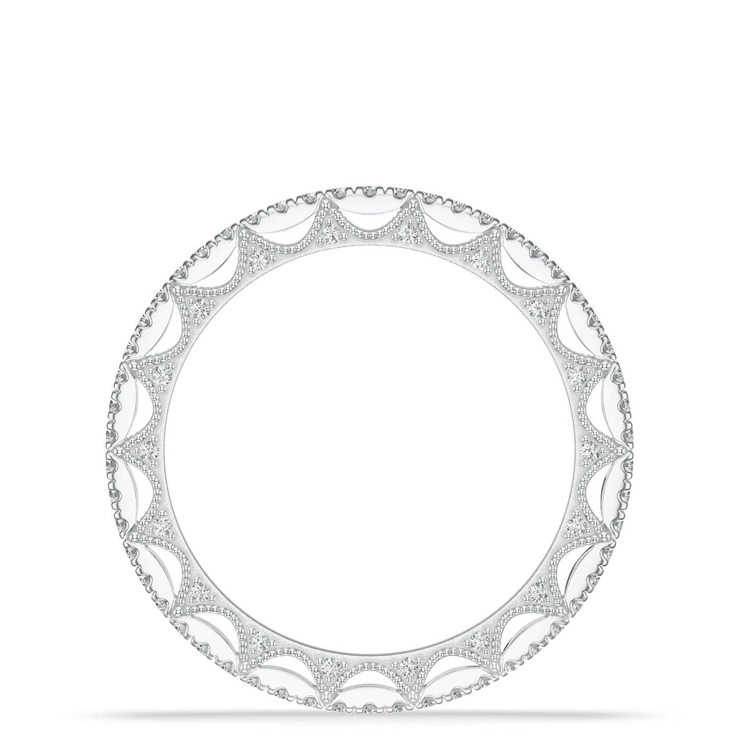 Pavè Eternity Wedding Band