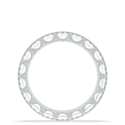 Pavè Eternity Wedding Band