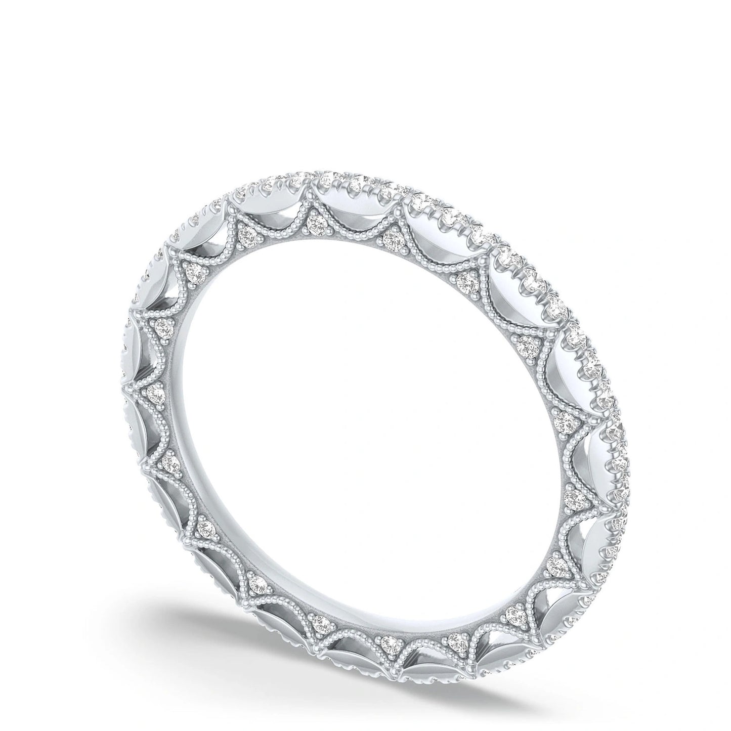 Pavè Eternity Wedding Band
