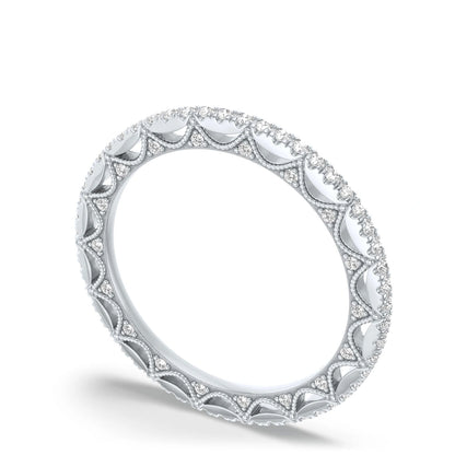Pavè Eternity Wedding Band