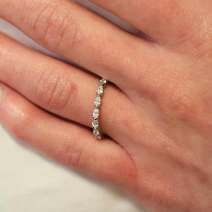Pear Foundation Wedding Band
