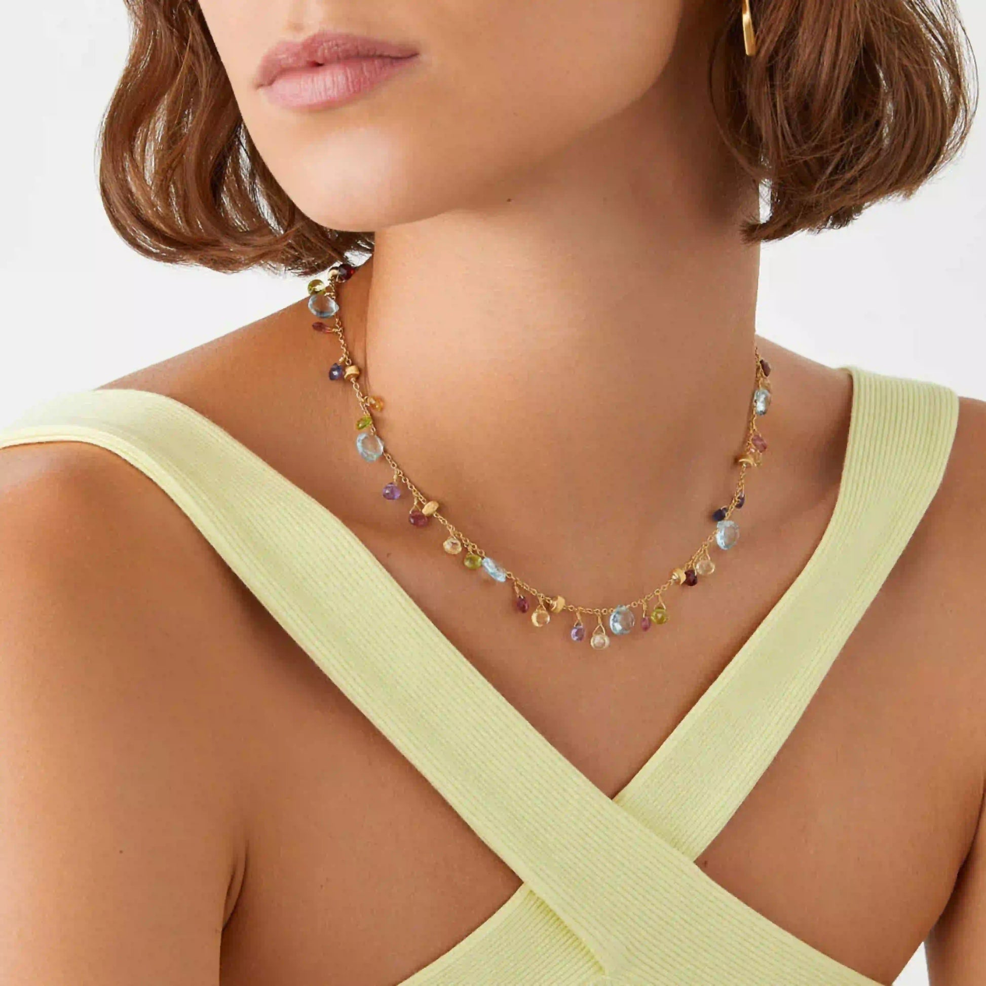 Mixed Gemstone Necklace