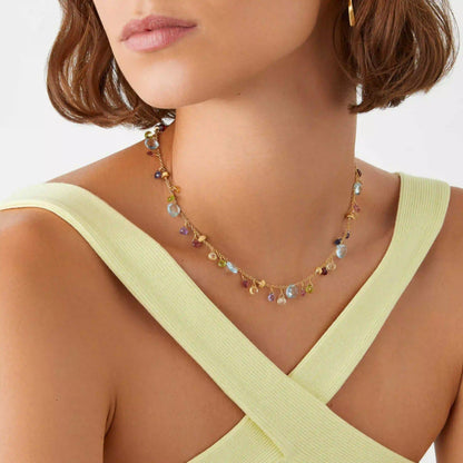 Mixed Gemstone Necklace