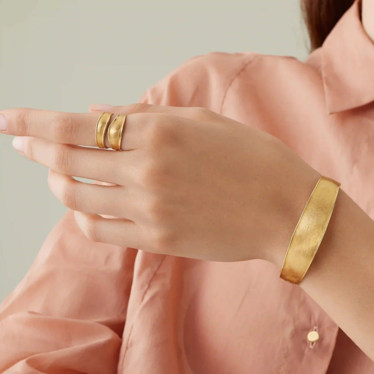 Gold Split Ring 