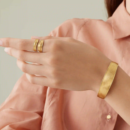Gold Split Ring 