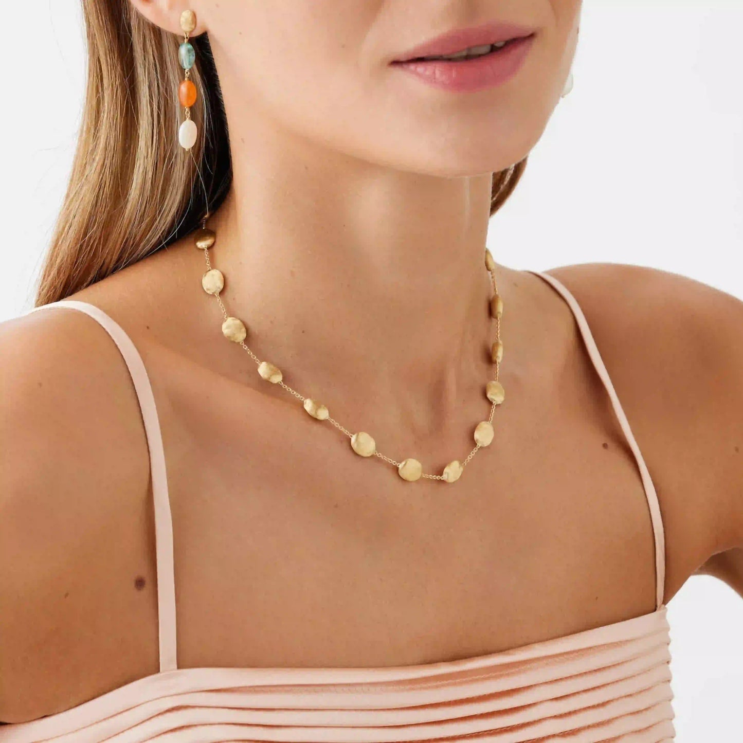 Medium Bead Short Necklace