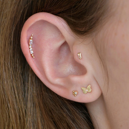 Butterfly Single Stud