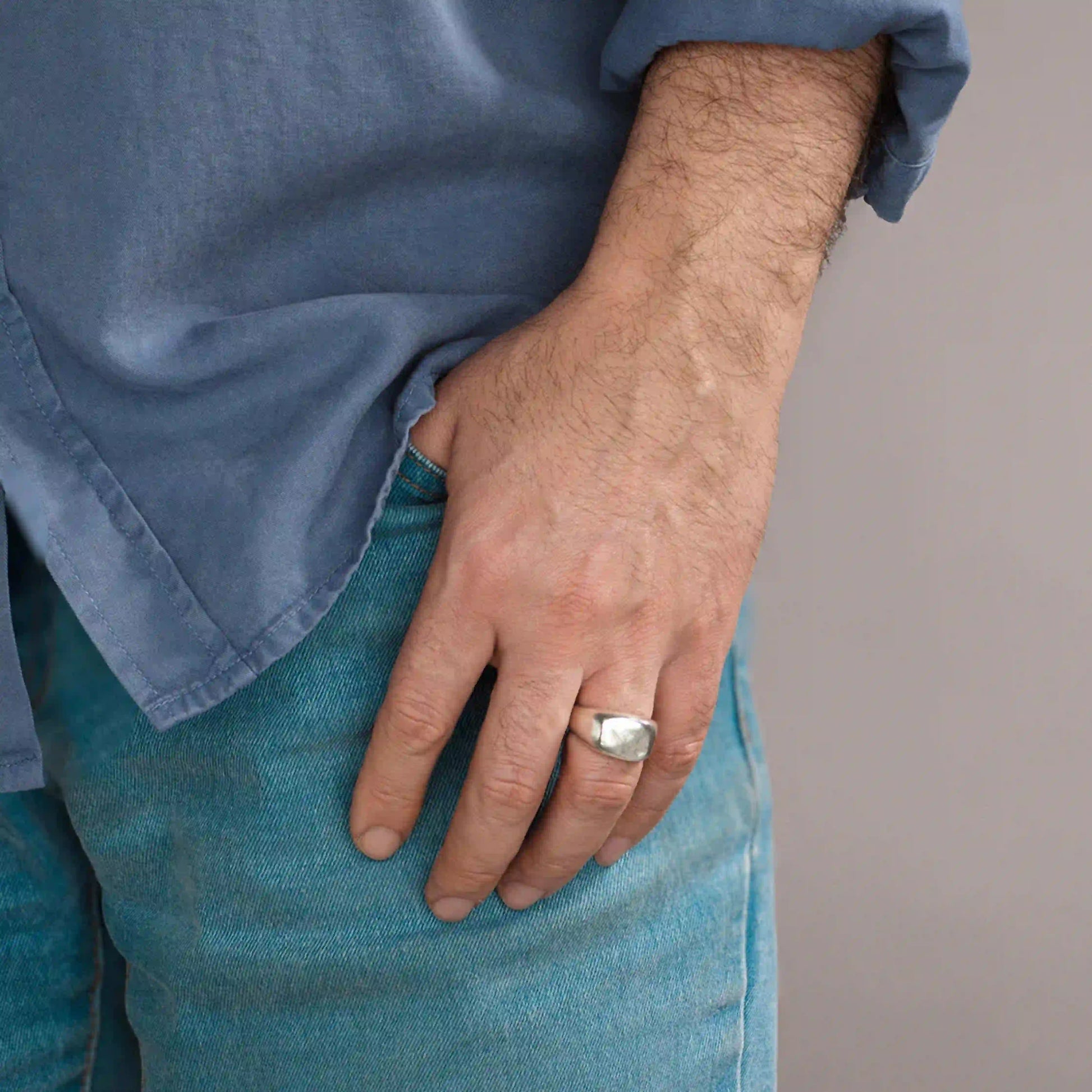 Sterling Silver Signet Ring