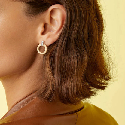 Drop Earrings With Diamonds