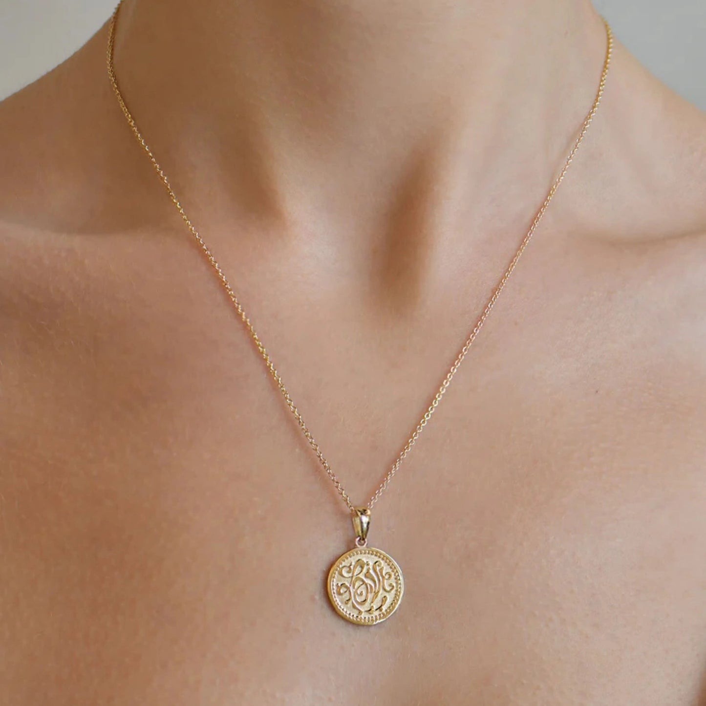 Love Letter Script Love Medallion