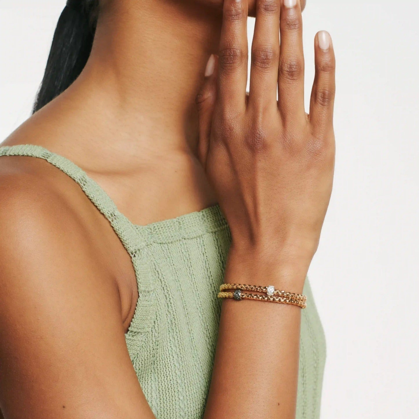 Diamond pave Flex'it Bracelet