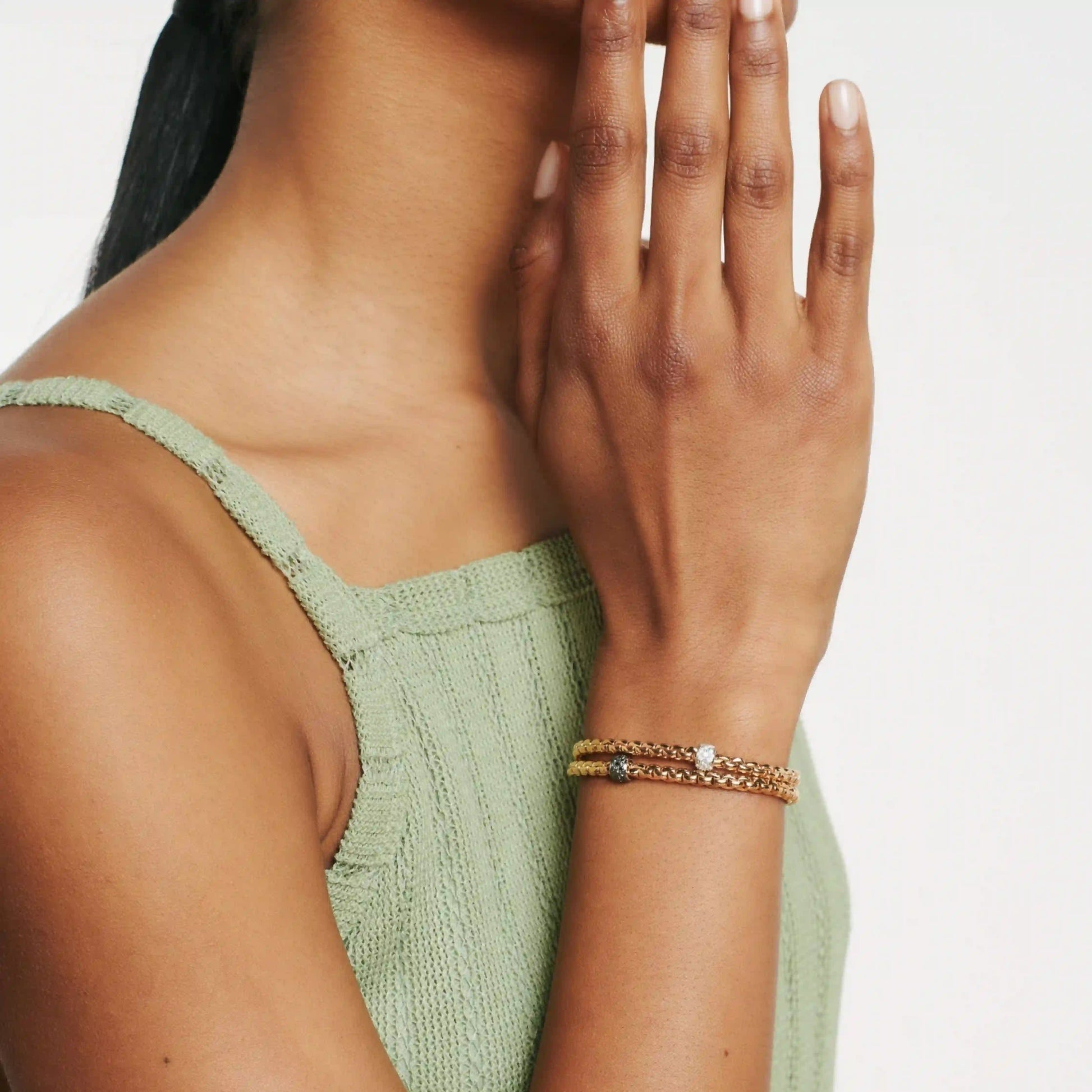 Diamond pave Flex'it Bracelet