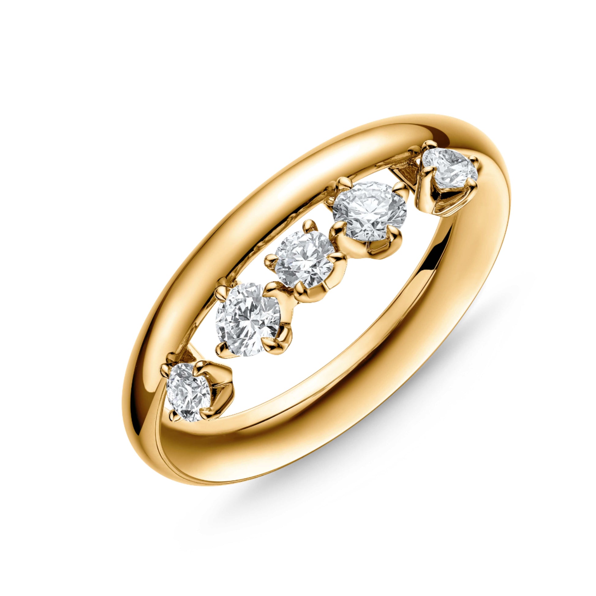 Barre Floating Diamond Band 